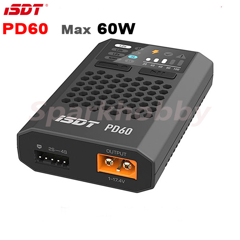 ISDT PD60 60W 6A Quick Smart C – обзор и цена Drone Racing Charger