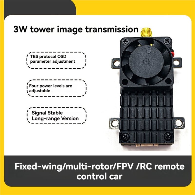 【NEW USER EXCLUSIVE】For 5-20KM – обзор и цена Drone Racing Transmitter