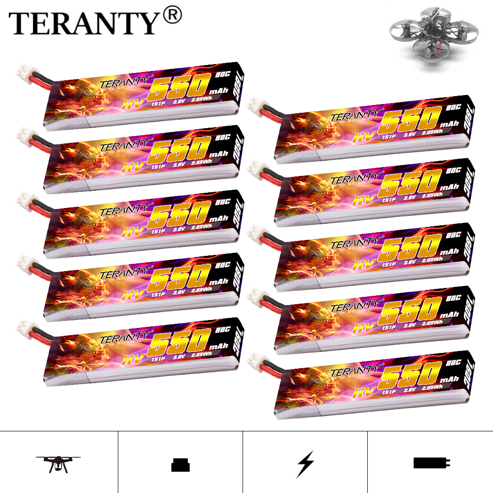 TERANTY HV 1S 3.8V 550mAh 80C/ – обзор и цена Drone Racing Battery