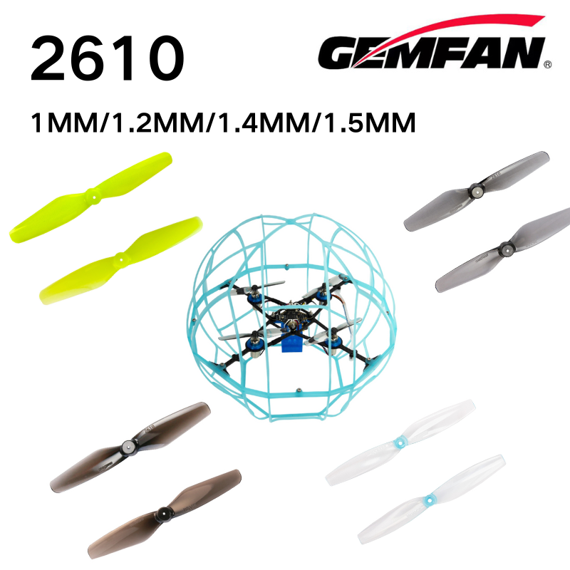 2610 Props Gemfan 2.6inch 2 Bl – обзор и цена Drone Racing Battery