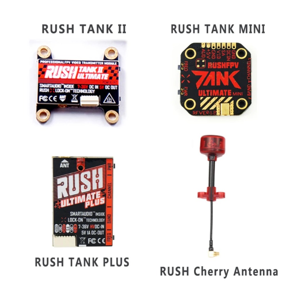 RUSH TANK Ultimate II/Mini/ PL – обзор и цена Drone Racing Transmitter