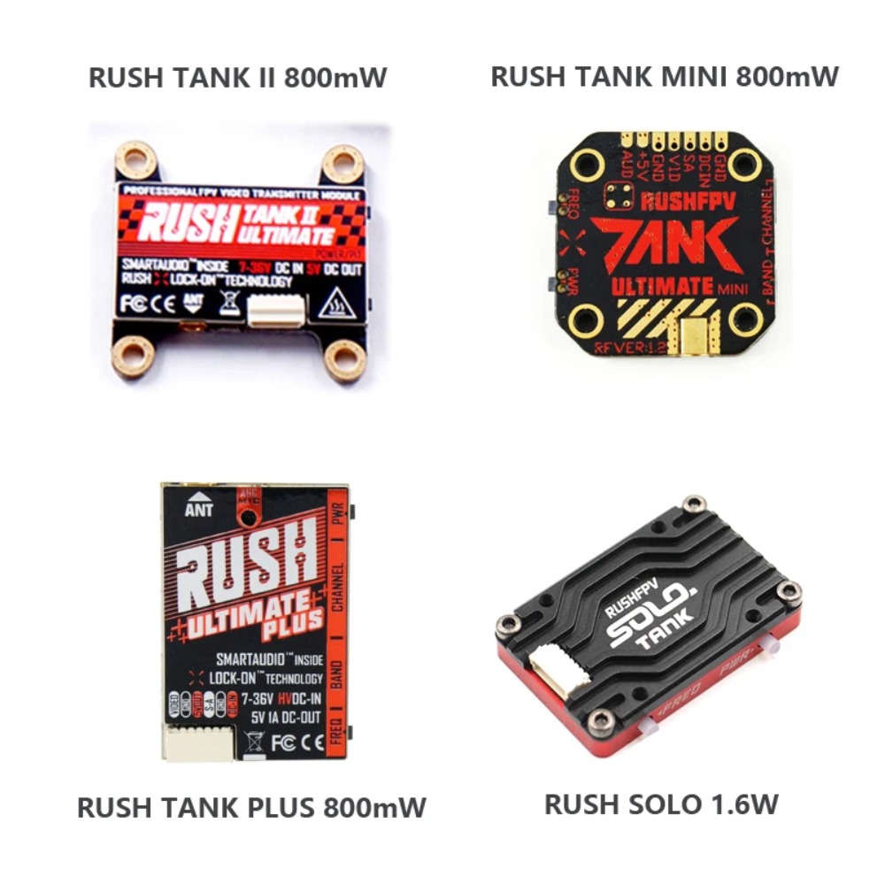RUSH TANK Ultimate II/Mini/ PL – обзор и цена Drone Racing Transmitter