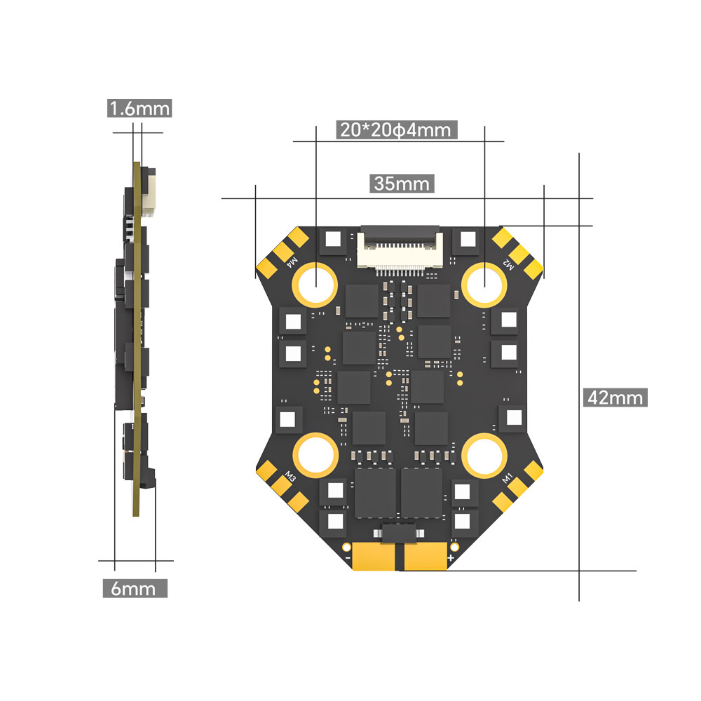 iFlight Borg F7 Mini Stack Fli – обзор и цена Drone Racing Flight Controller