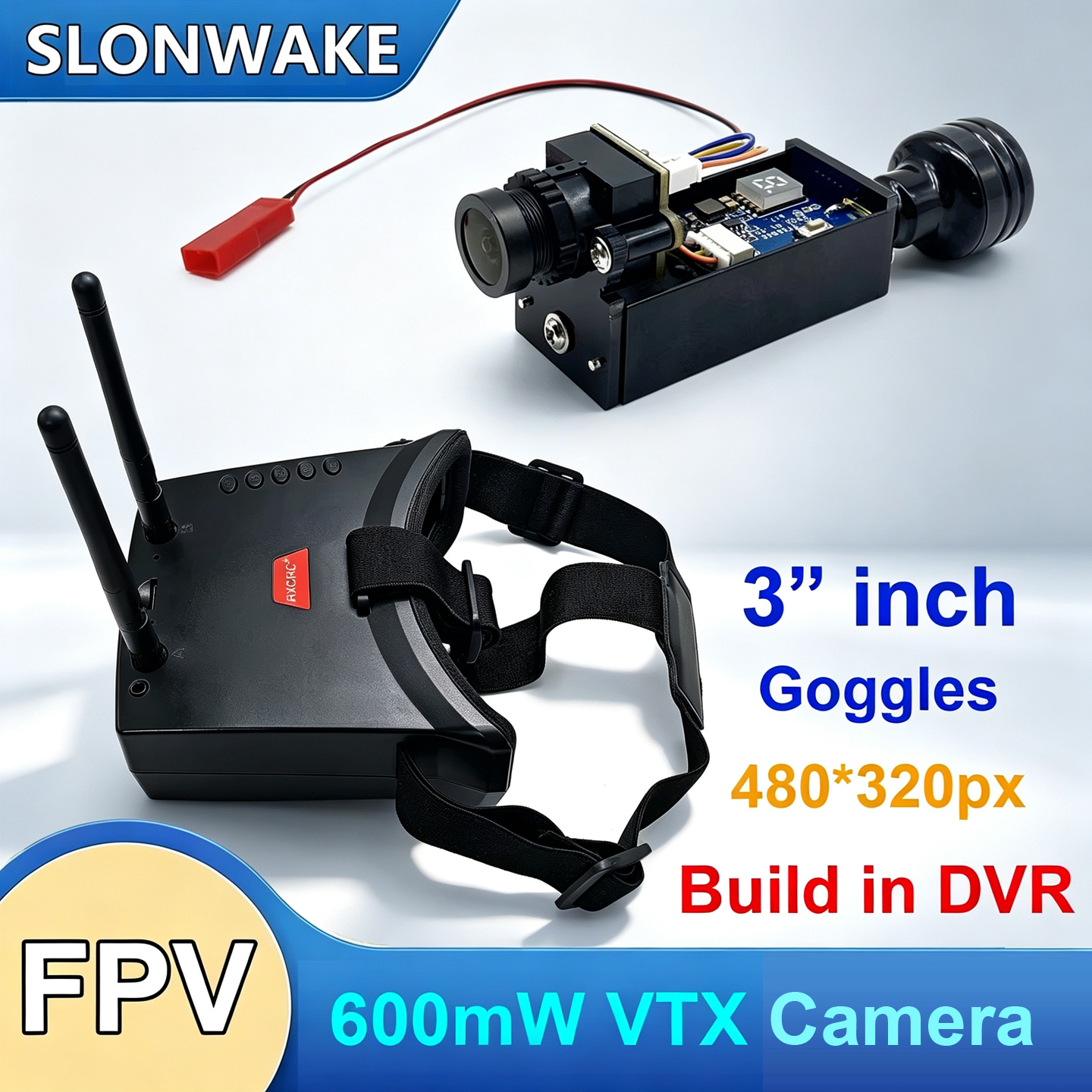 5.8G 56CH Dual Antennas FPV Go – обзор и цена Drone Racing Transmitter
